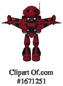 Robot Clipart #1671251 by Leo Blanchette