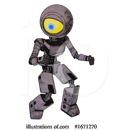 Royalty-Free (RF) Robot Clipart Illustration by Leo Blanchette - Stock Sample #1671270
