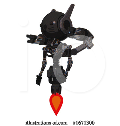 Royalty-Free (RF) Robot Clipart Illustration by Leo Blanchette - Stock Sample #1671300