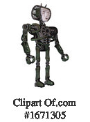Robot Clipart #1671305 by Leo Blanchette