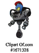 Robot Clipart #1671328 by Leo Blanchette