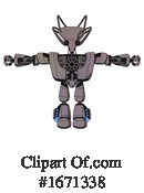 Robot Clipart #1671338 by Leo Blanchette