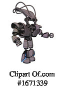 Robot Clipart #1671339 by Leo Blanchette