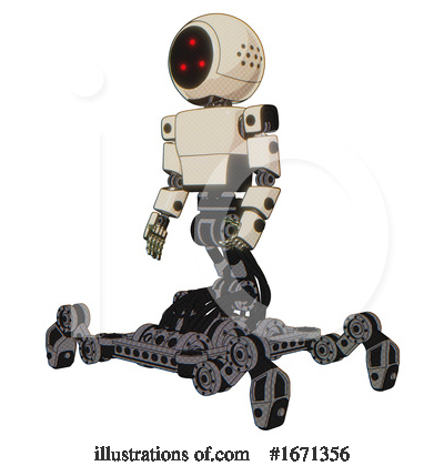 Royalty-Free (RF) Robot Clipart Illustration by Leo Blanchette - Stock Sample #1671356
