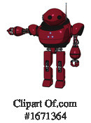 Robot Clipart #1671364 by Leo Blanchette