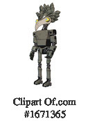 Robot Clipart #1671365 by Leo Blanchette