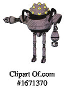 Robot Clipart #1671370 by Leo Blanchette