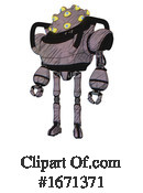 Robot Clipart #1671371 by Leo Blanchette