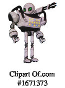 Robot Clipart #1671373 by Leo Blanchette