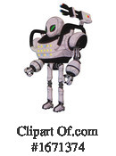 Robot Clipart #1671374 by Leo Blanchette