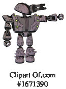 Robot Clipart #1671390 by Leo Blanchette