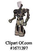 Robot Clipart #1671397 by Leo Blanchette