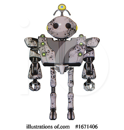 Royalty-Free (RF) Robot Clipart Illustration by Leo Blanchette - Stock Sample #1671406