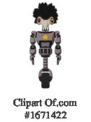 Robot Clipart #1671422 by Leo Blanchette