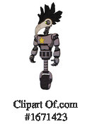 Robot Clipart #1671423 by Leo Blanchette