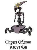 Robot Clipart #1671438 by Leo Blanchette