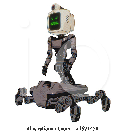 Royalty-Free (RF) Robot Clipart Illustration by Leo Blanchette - Stock Sample #1671450