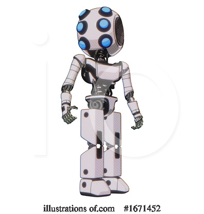 Royalty-Free (RF) Robot Clipart Illustration by Leo Blanchette - Stock Sample #1671452