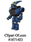 Robot Clipart #1671453 by Leo Blanchette