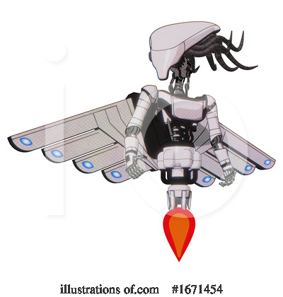 Royalty-Free (RF) Robot Clipart Illustration by Leo Blanchette - Stock Sample #1671454