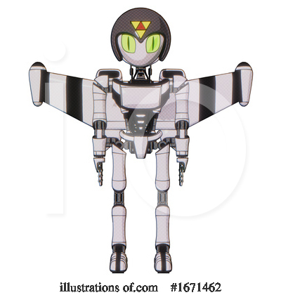 Royalty-Free (RF) Robot Clipart Illustration by Leo Blanchette - Stock Sample #1671462
