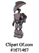 Robot Clipart #1671467 by Leo Blanchette