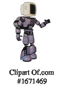 Robot Clipart #1671469 by Leo Blanchette