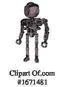 Robot Clipart #1671481 by Leo Blanchette