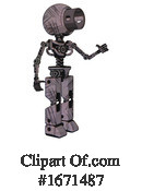 Robot Clipart #1671487 by Leo Blanchette