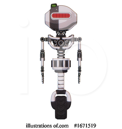 Royalty-Free (RF) Robot Clipart Illustration by Leo Blanchette - Stock Sample #1671519