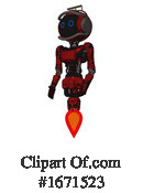 Robot Clipart #1671523 by Leo Blanchette