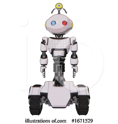 Royalty-Free (RF) Robot Clipart Illustration by Leo Blanchette - Stock Sample #1671529