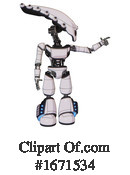 Robot Clipart #1671534 by Leo Blanchette