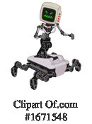 Robot Clipart #1671548 by Leo Blanchette