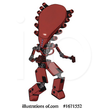 Royalty-Free (RF) Robot Clipart Illustration by Leo Blanchette - Stock Sample #1671552