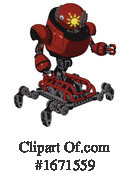 Robot Clipart #1671559 by Leo Blanchette