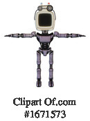 Robot Clipart #1671573 by Leo Blanchette
