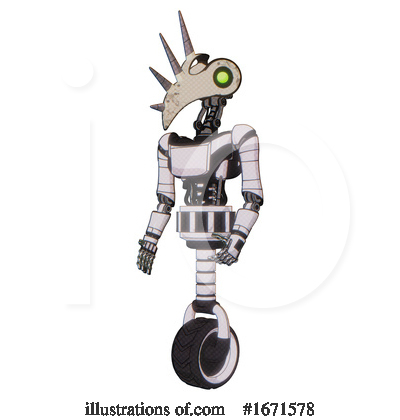 Royalty-Free (RF) Robot Clipart Illustration by Leo Blanchette - Stock Sample #1671578