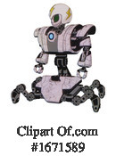 Robot Clipart #1671589 by Leo Blanchette