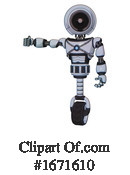 Robot Clipart #1671610 by Leo Blanchette