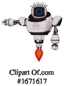 Robot Clipart #1671617 by Leo Blanchette