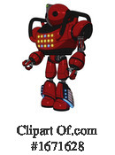 Robot Clipart #1671628 by Leo Blanchette