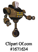 Robot Clipart #1671634 by Leo Blanchette