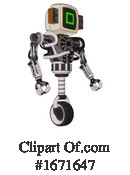 Robot Clipart #1671647 by Leo Blanchette