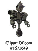 Robot Clipart #1671649 by Leo Blanchette