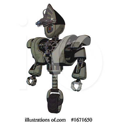 Royalty-Free (RF) Robot Clipart Illustration by Leo Blanchette - Stock Sample #1671650