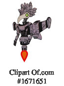 Robot Clipart #1671651 by Leo Blanchette