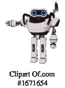 Robot Clipart #1671654 by Leo Blanchette