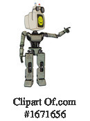 Robot Clipart #1671656 by Leo Blanchette