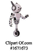 Robot Clipart #1671673 by Leo Blanchette
